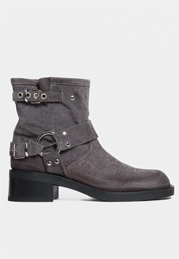 BUKELA JAKE GREY SUEDE RUSKINDSSTØVLE 